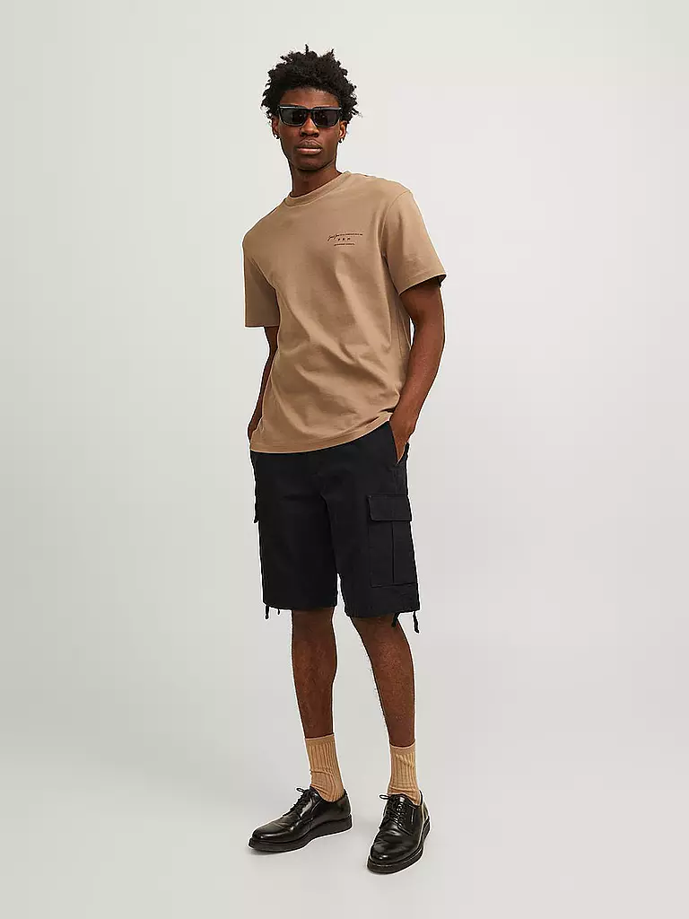 JACK & JONES Cargoshorts JPSTCOLE BARKLEY schwarz