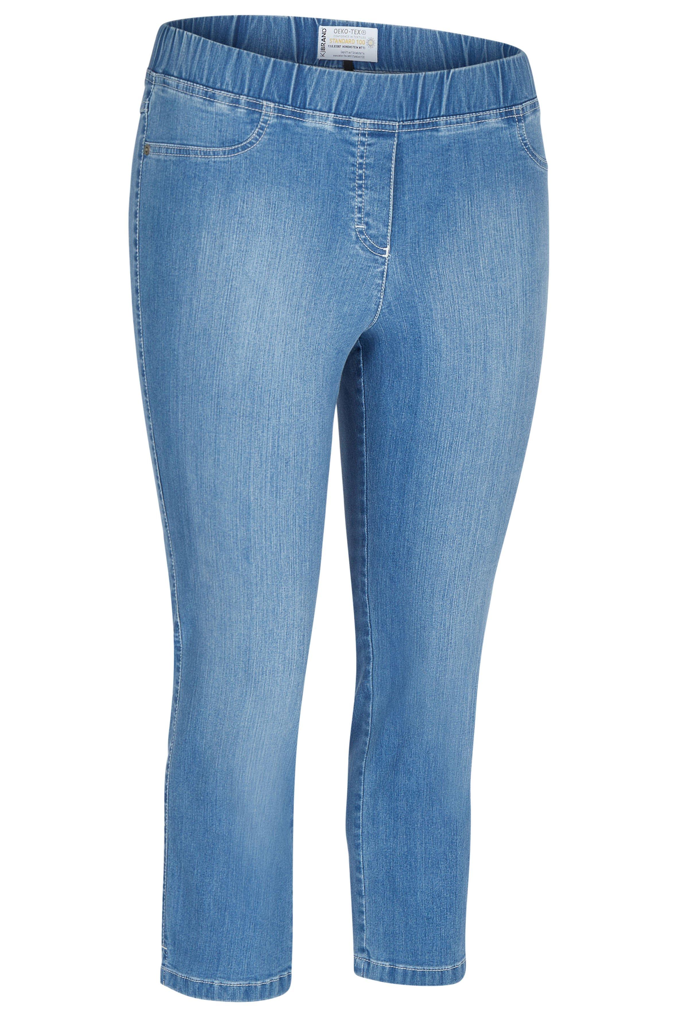 Jeggings in 7/8-Länge, in leichter Denim-Qualität
