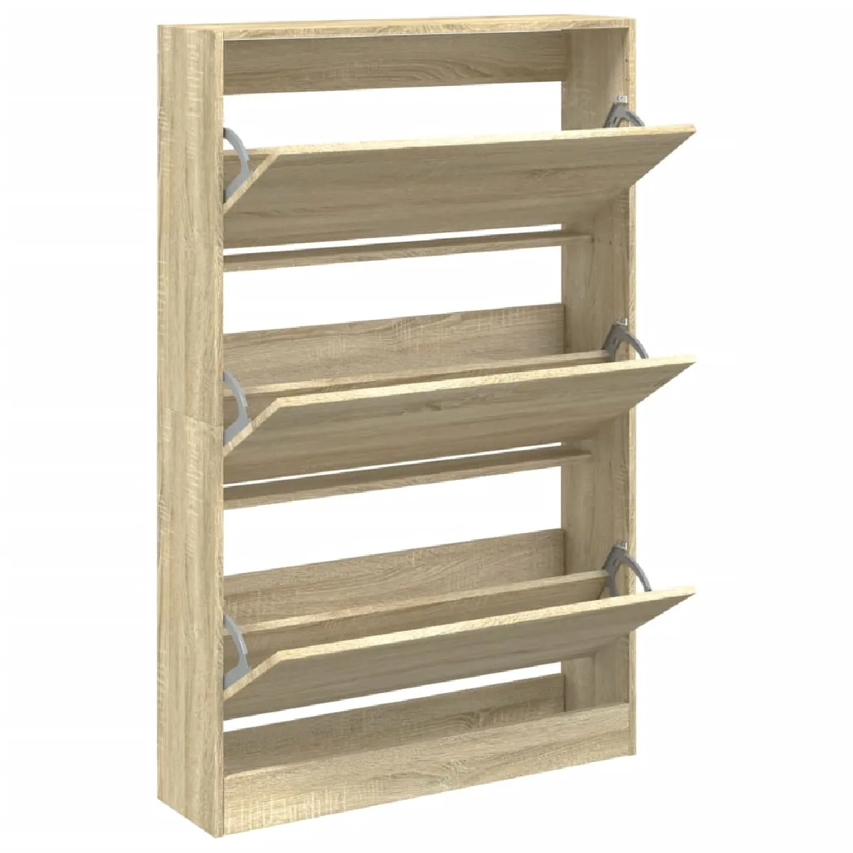 vidaXL Armoire à chaussures - Chêne sonoma