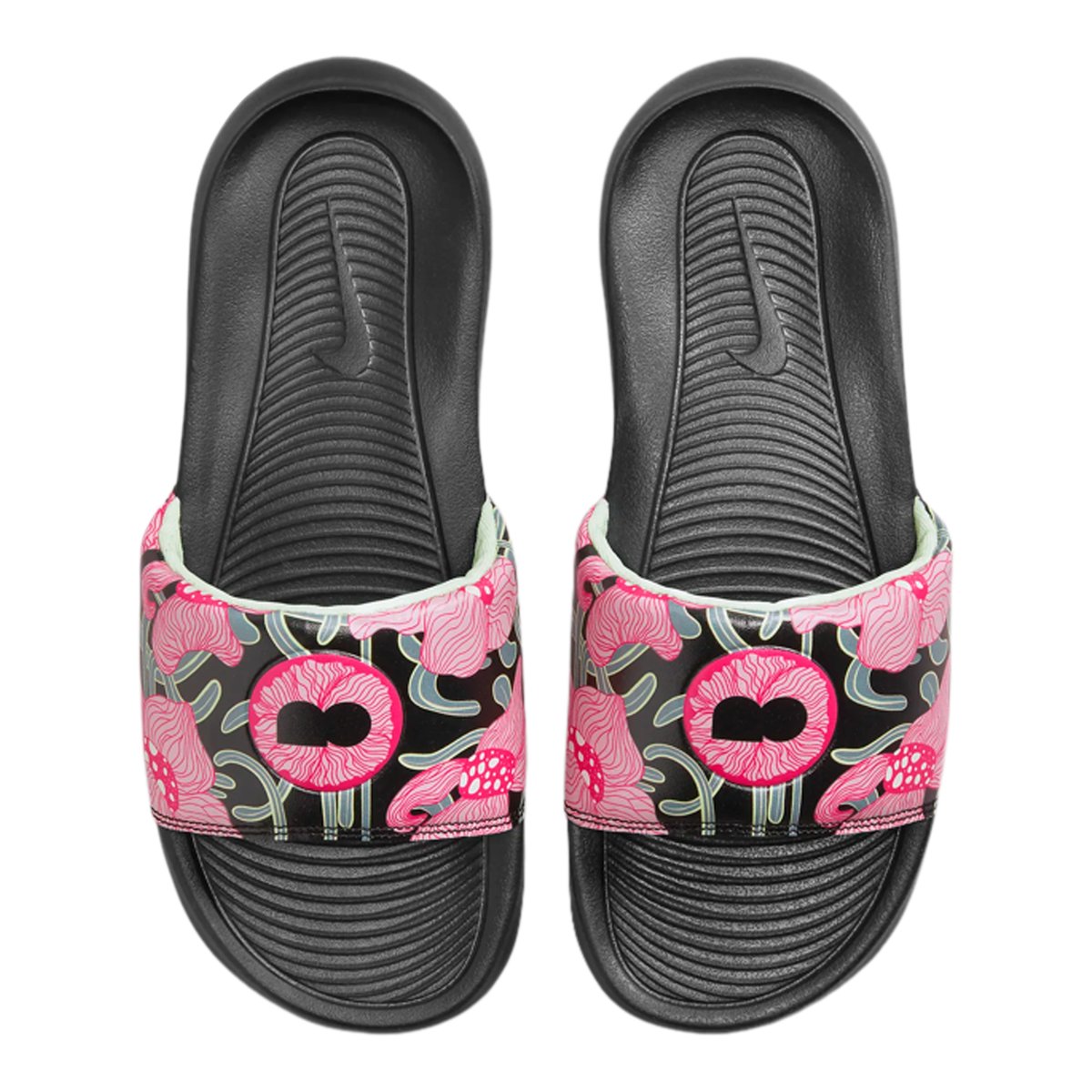 NIKE-V_one_osaka-Sandales athlétiques à glissière - Talon plat - Noir Multi