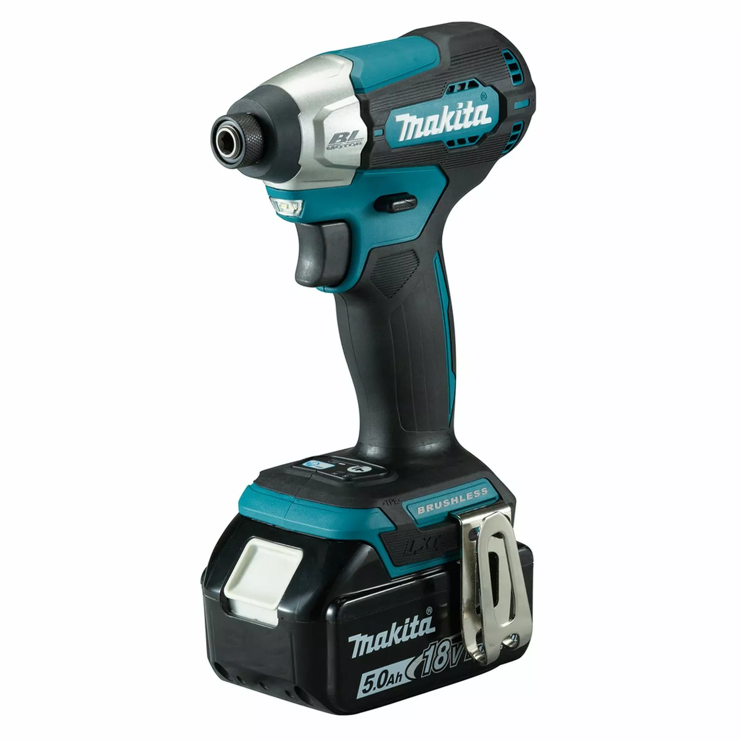 Makita DTD157RTJ 18V Li-ion Accu Slagschroevendraaier set (2x 5.0 Ah) in Mbox
