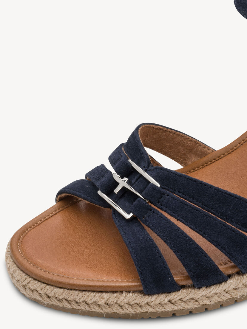 Leren Sandaaltje - blauw