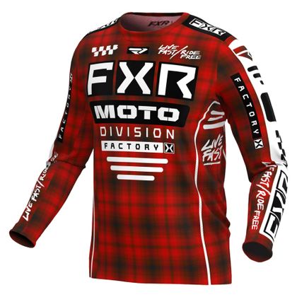 Maillot cross FXR YOUTH PODIUM 24 - Rouge