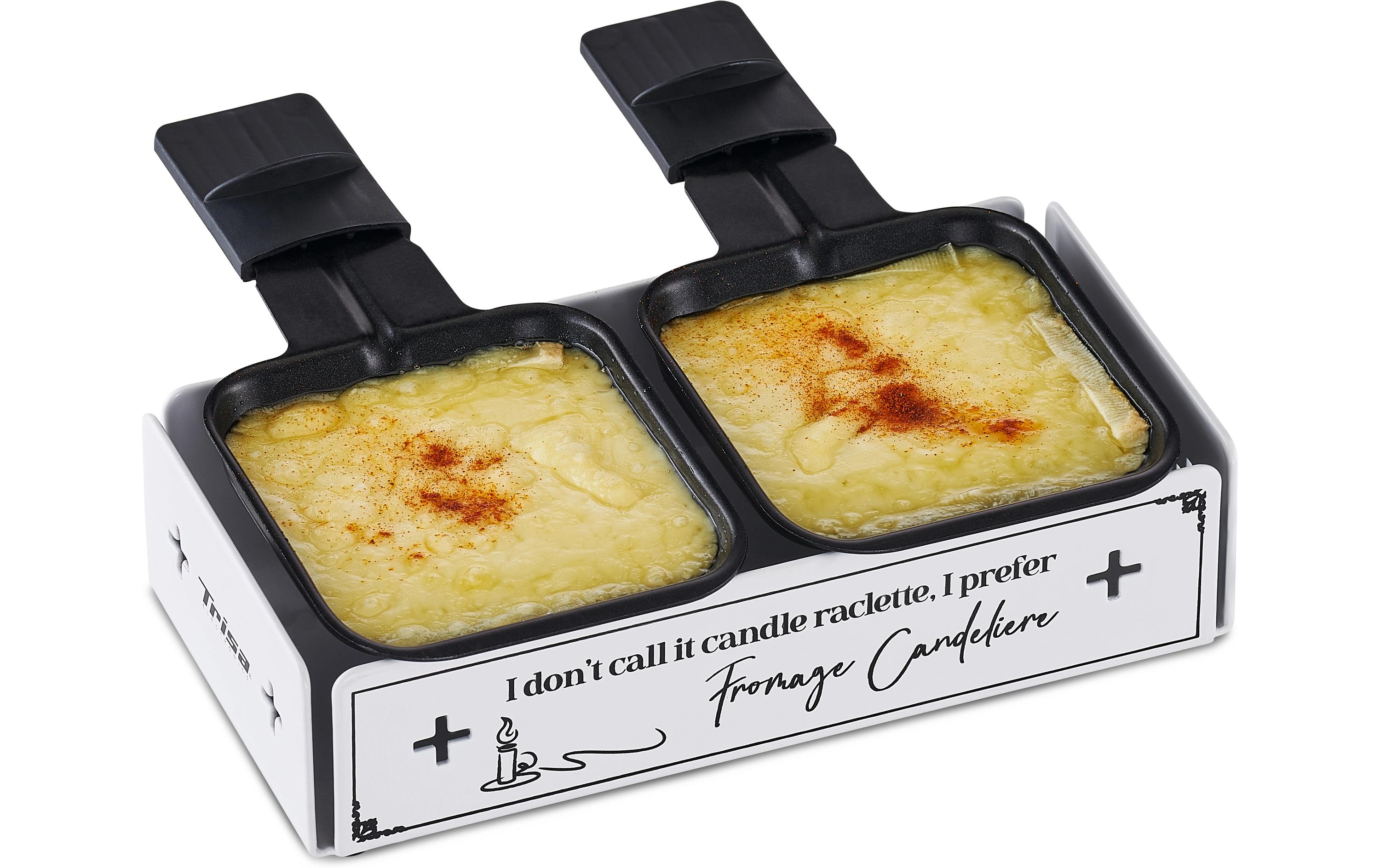 Teelicht-Raclette Journey Deluxe WeissRaclette mit Kerzen