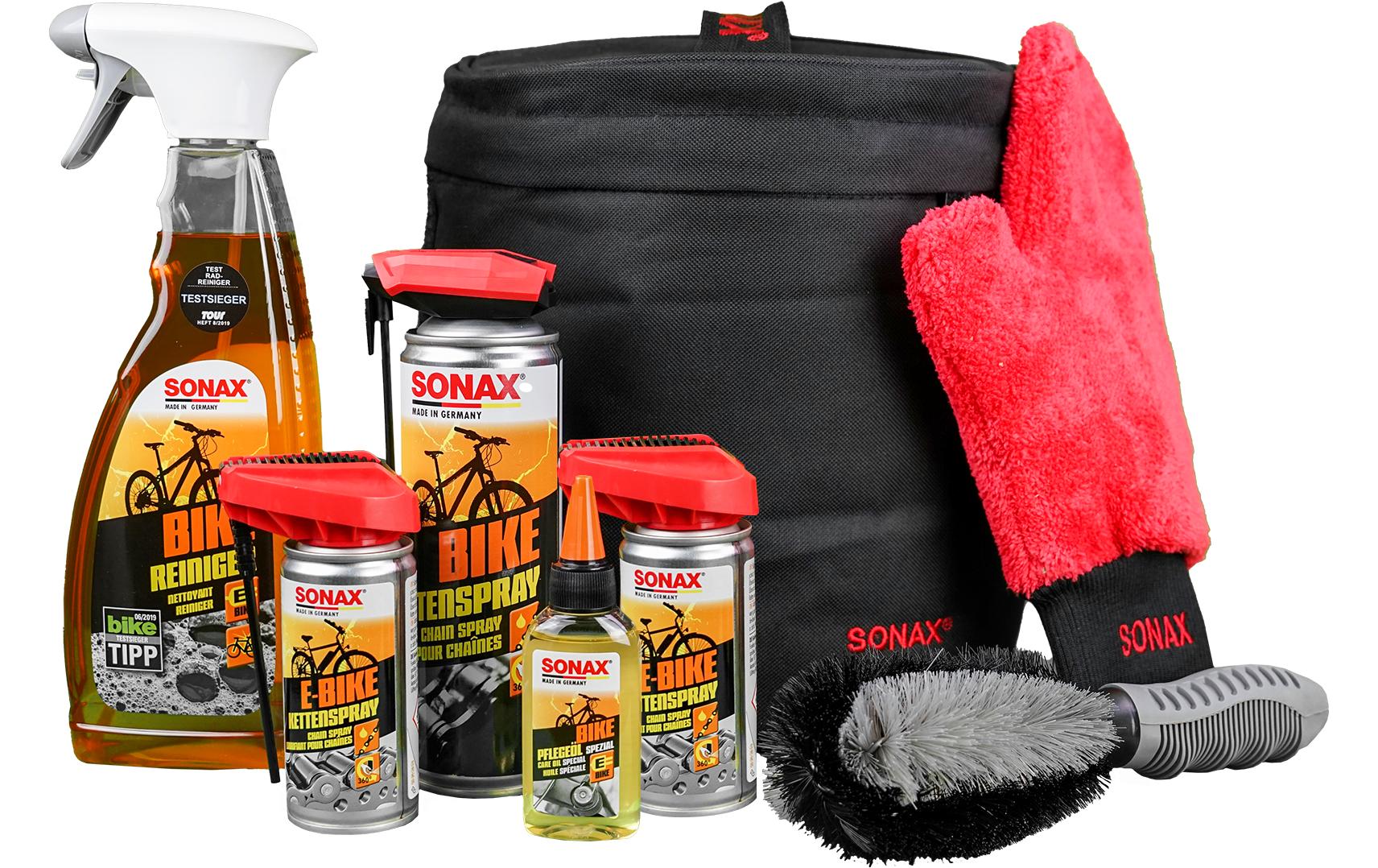 BIKE BAG Reinigungs+Pflege Essential 1250 mlKompaktes Set für Fahrrad- und Mountainbike-Begeisterte