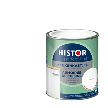 Histor Perfect Finish keukenkastjes binnenlak hoogglans 7000 wit 750 ml
