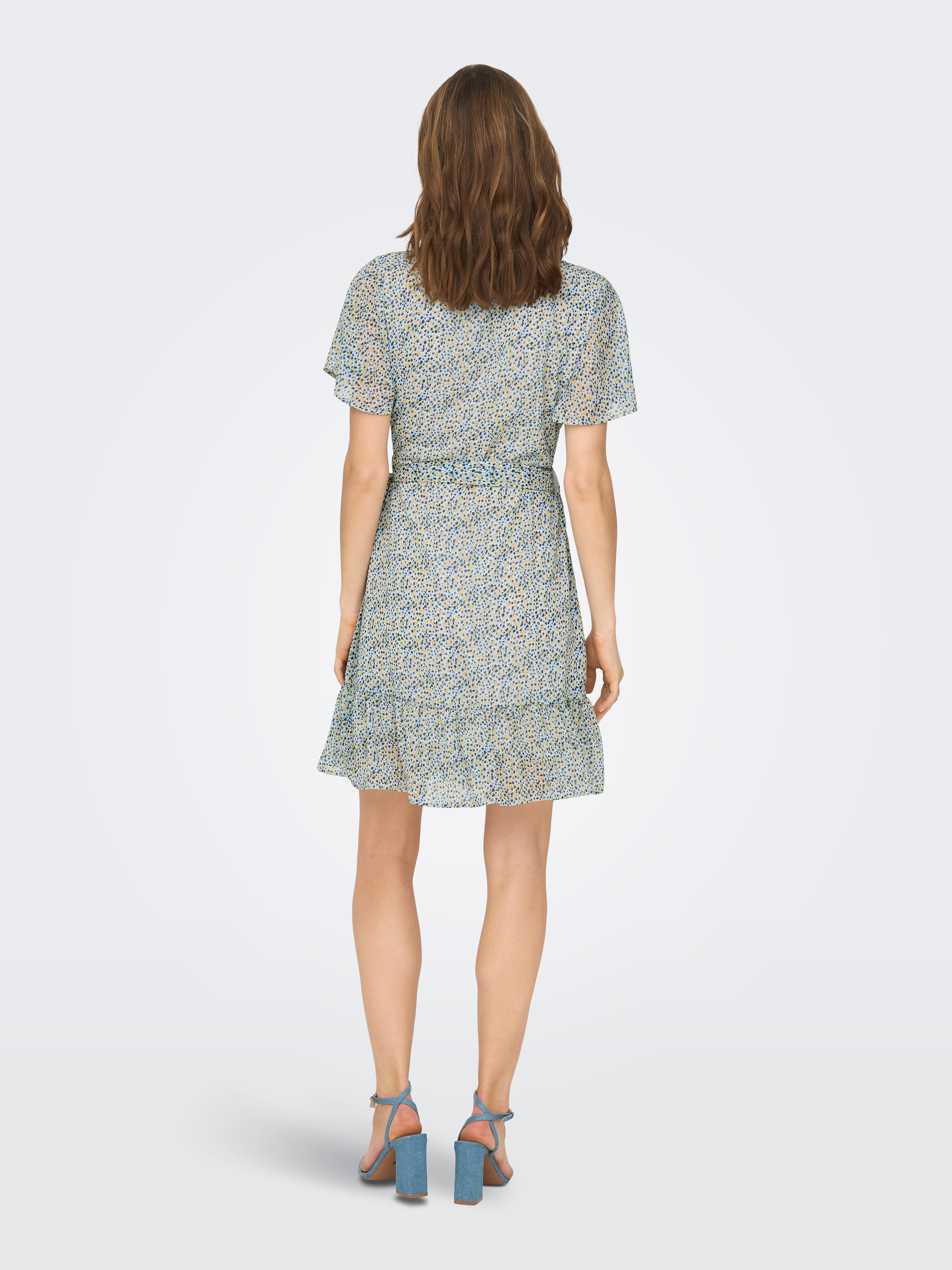 ONLSTAR Kurzes Kleid Déja Vu Blue