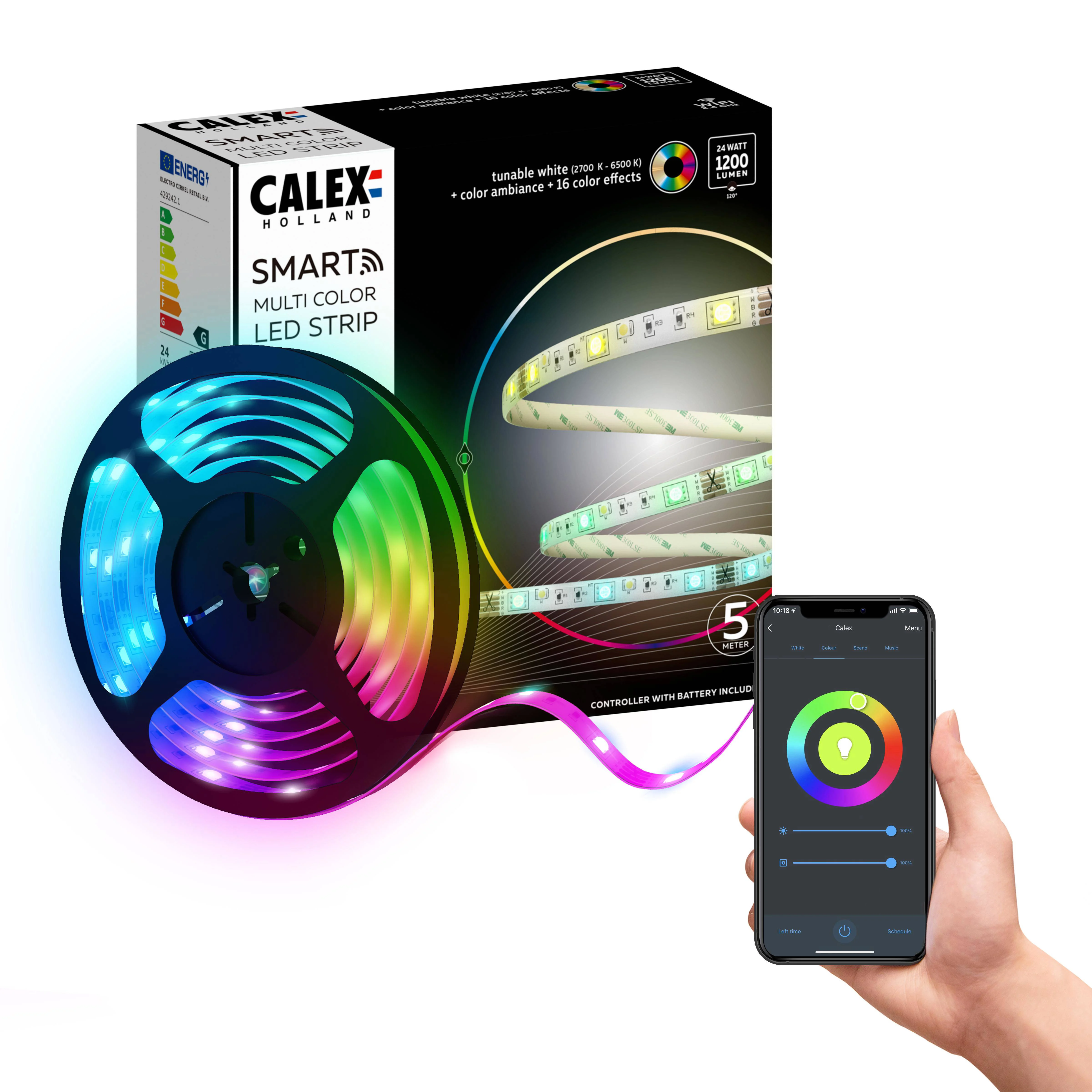 Calex slimme LED strip (500 cm)
