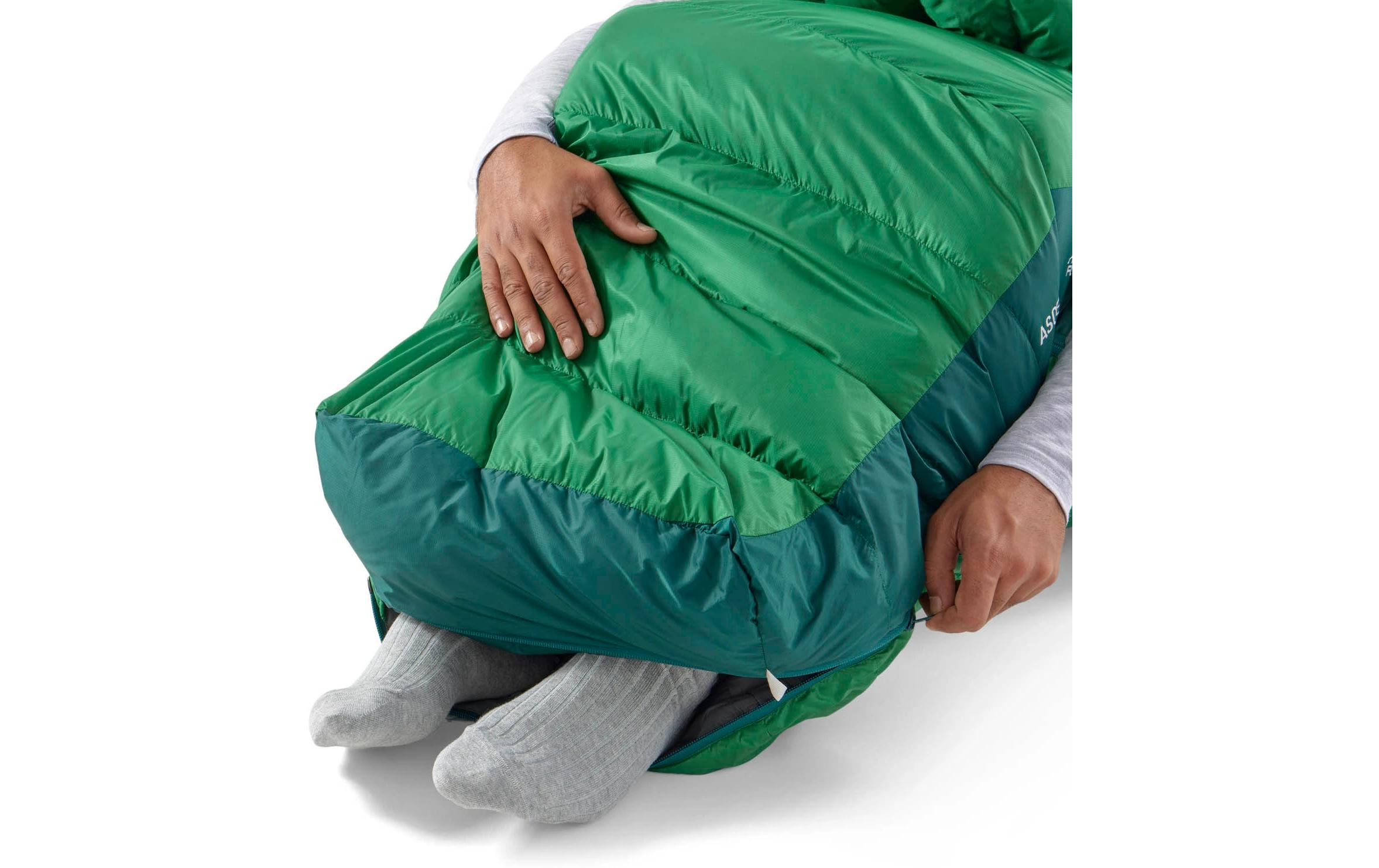 Ascent -1C/30F L Polyester, Grün<br>Mumienschlafsack