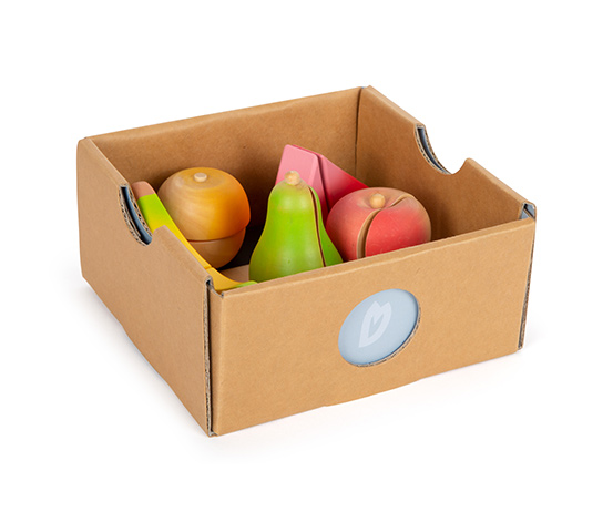 small foot Sandwich-Kekse und Obst »fresh«