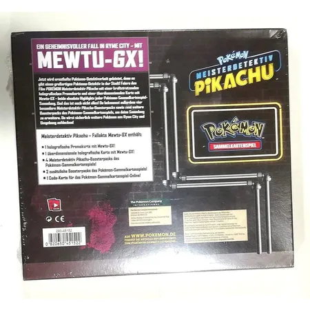 Pokemon Meisterdetektiv Pikachu Mewtu-GX!