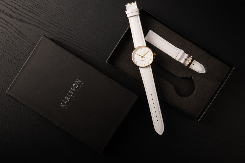Watch Charm Steel KA5907WH White