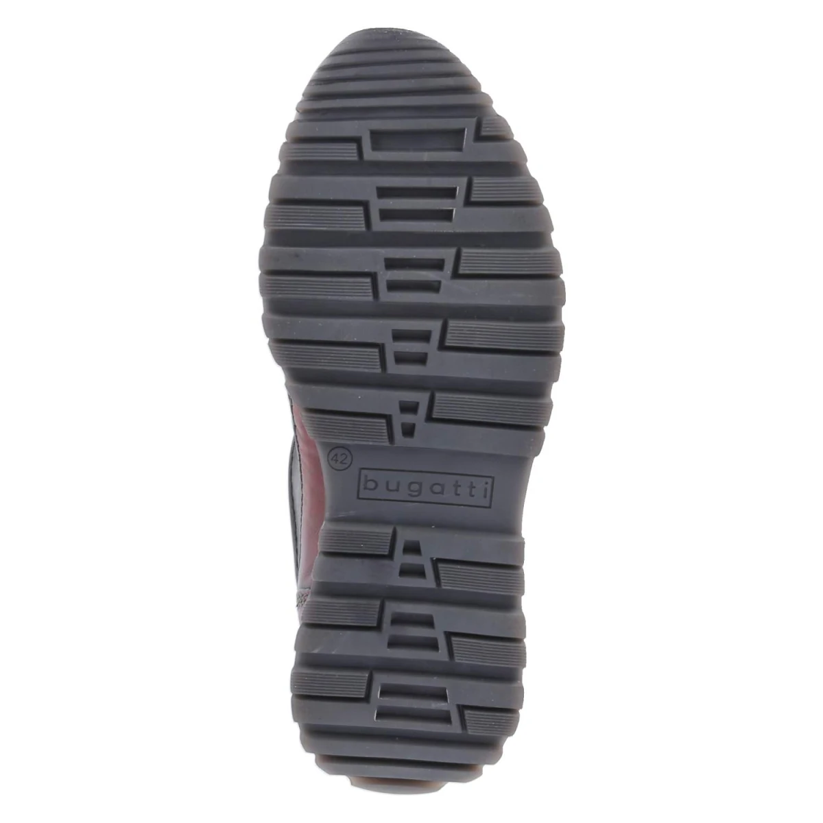 BugattiHalbschuhe - orange/dark grey