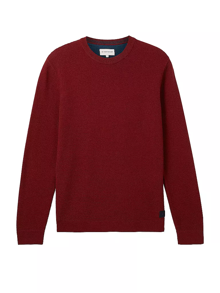 TOM TAILOR Pullover  rot