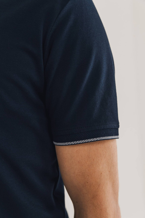 State of Art blauwe heren polo