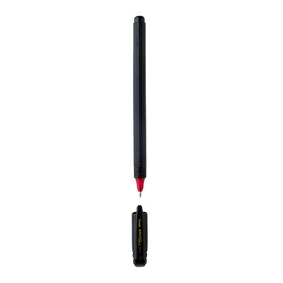 Pentel EnerGel - Roller recyclé capuchon - 0,7 mm - rouge