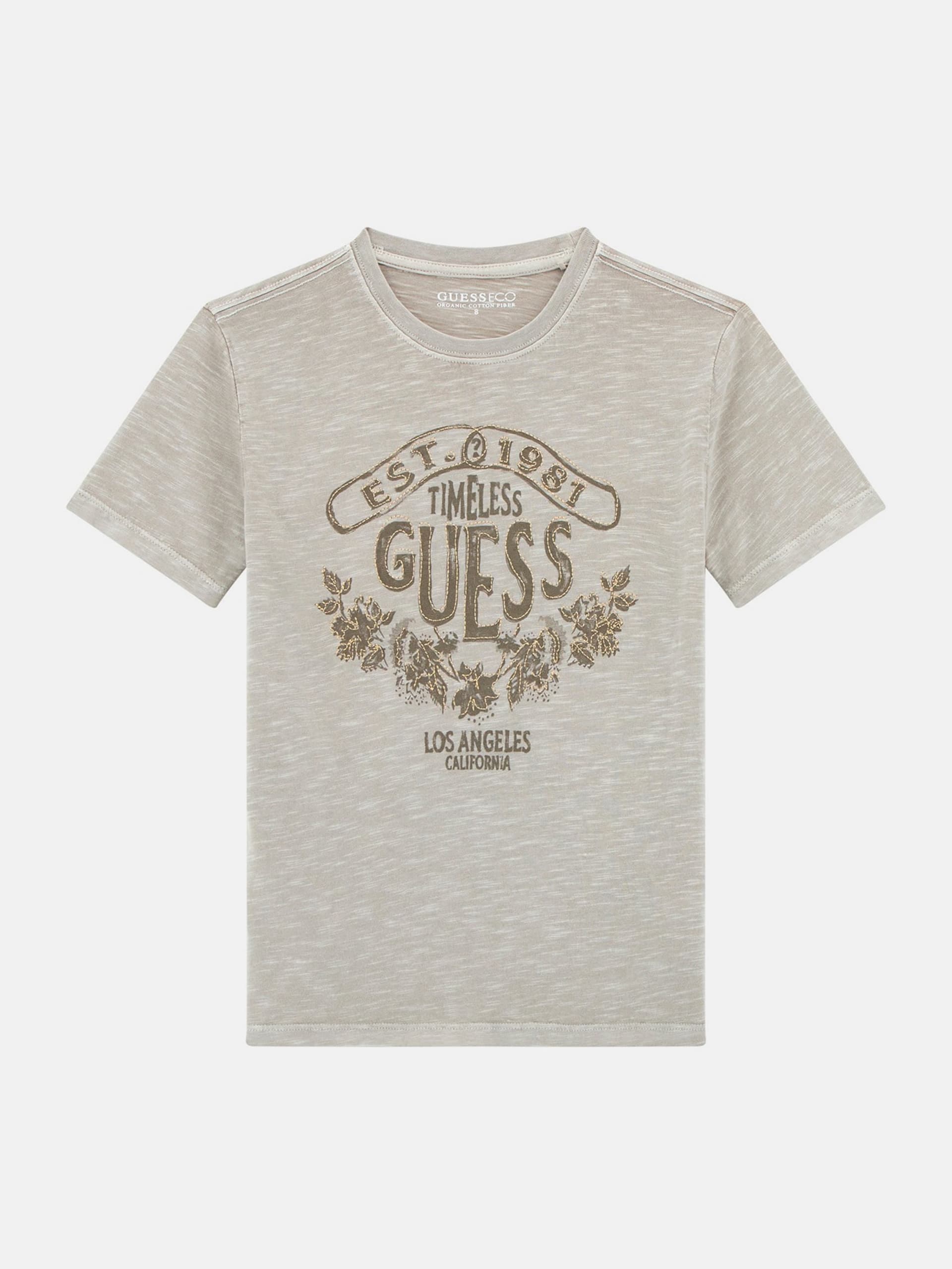 Camiseta Eco Mini Me com gola redonda (7-16)