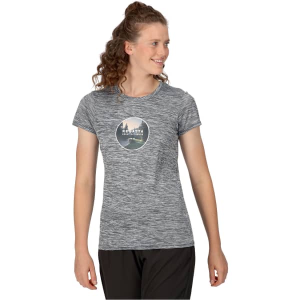 T-shirt randonnée REGATTA W FINGAL VII NAVY MARL
