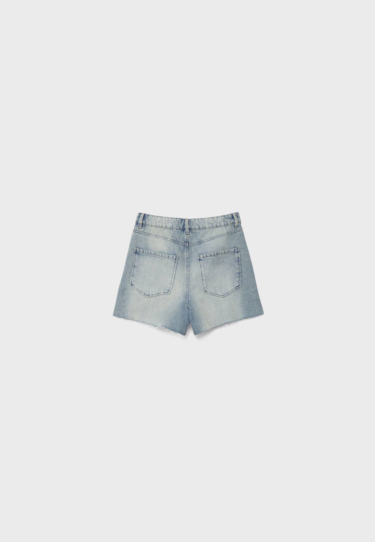 Bermudas de corte folgado