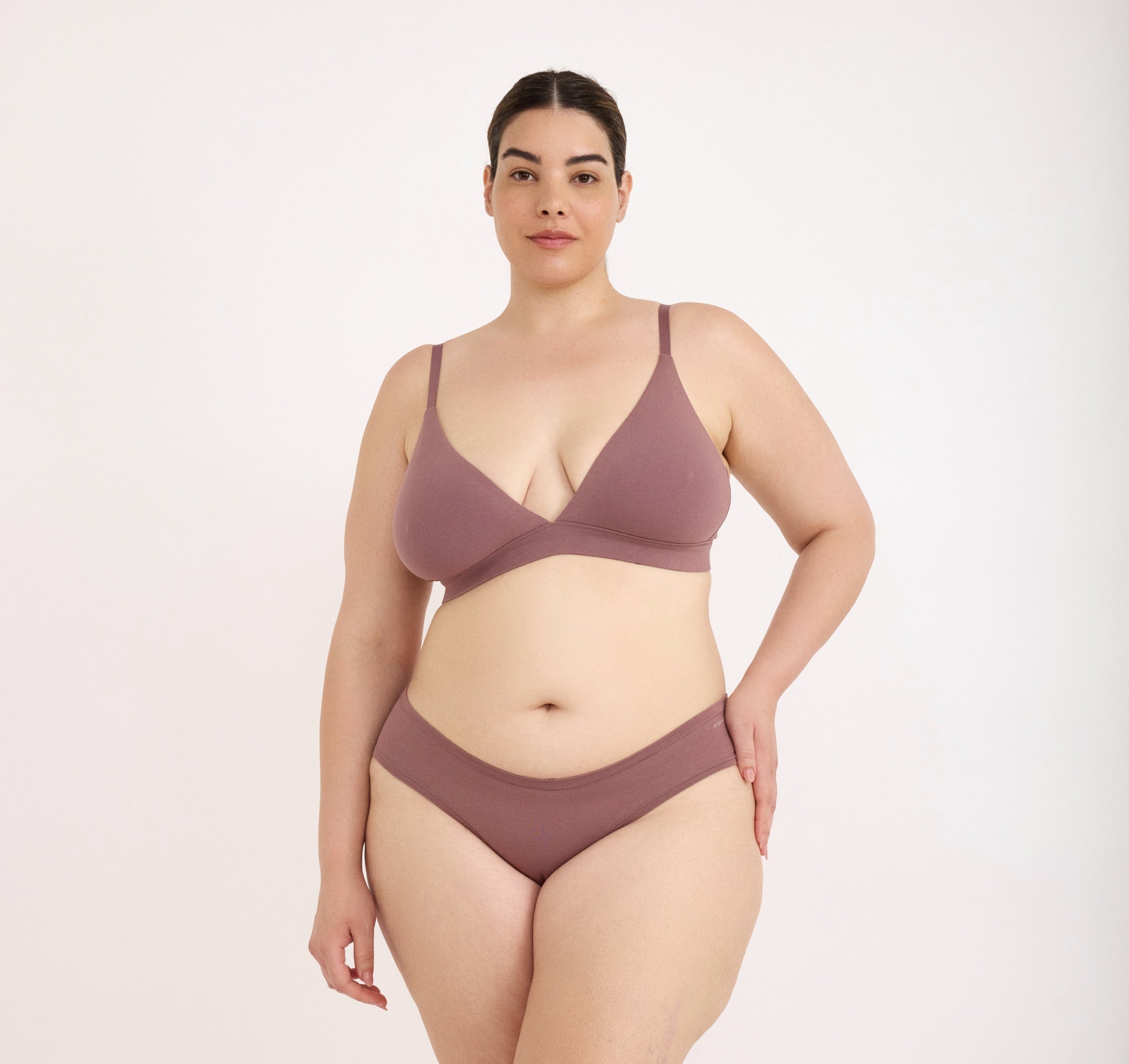 COTTON<br>Core Triangle Bralette