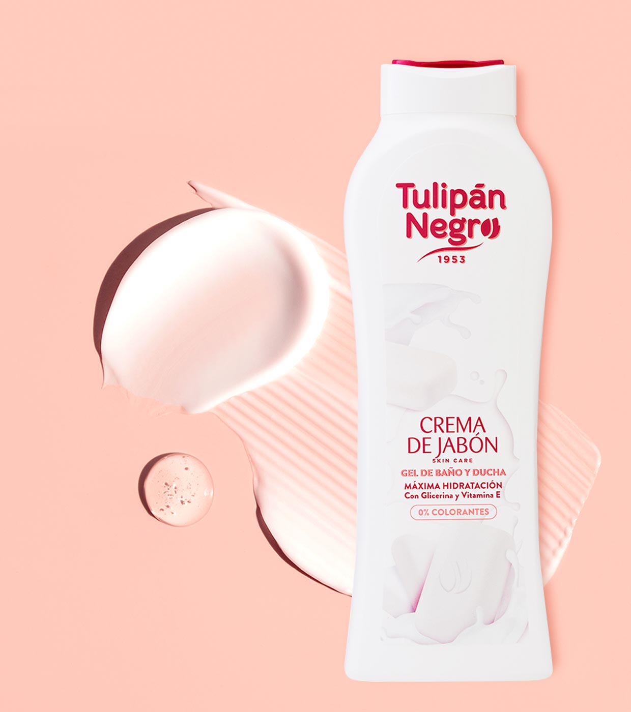 Tulipán Negro - *Skin Care* - Sabonete líquido 650ml - Crema de Jabón