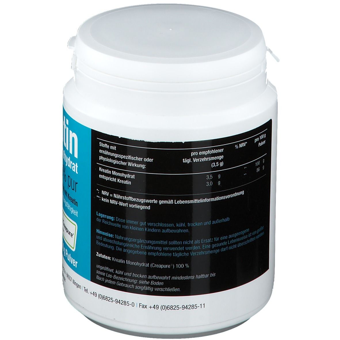 Endima® Creapure® Kreatin Monohydrat 100%