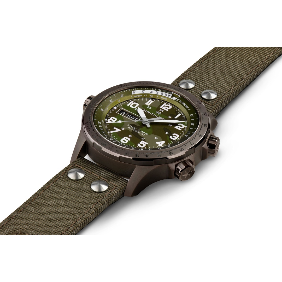 Hamilton Khaki X-Wind Day Date Auto Camouflage