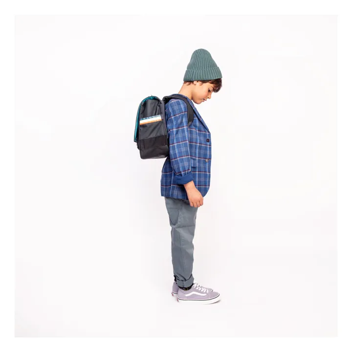 Jeune Premier Cartable Midi Reflectosaurus | Gris