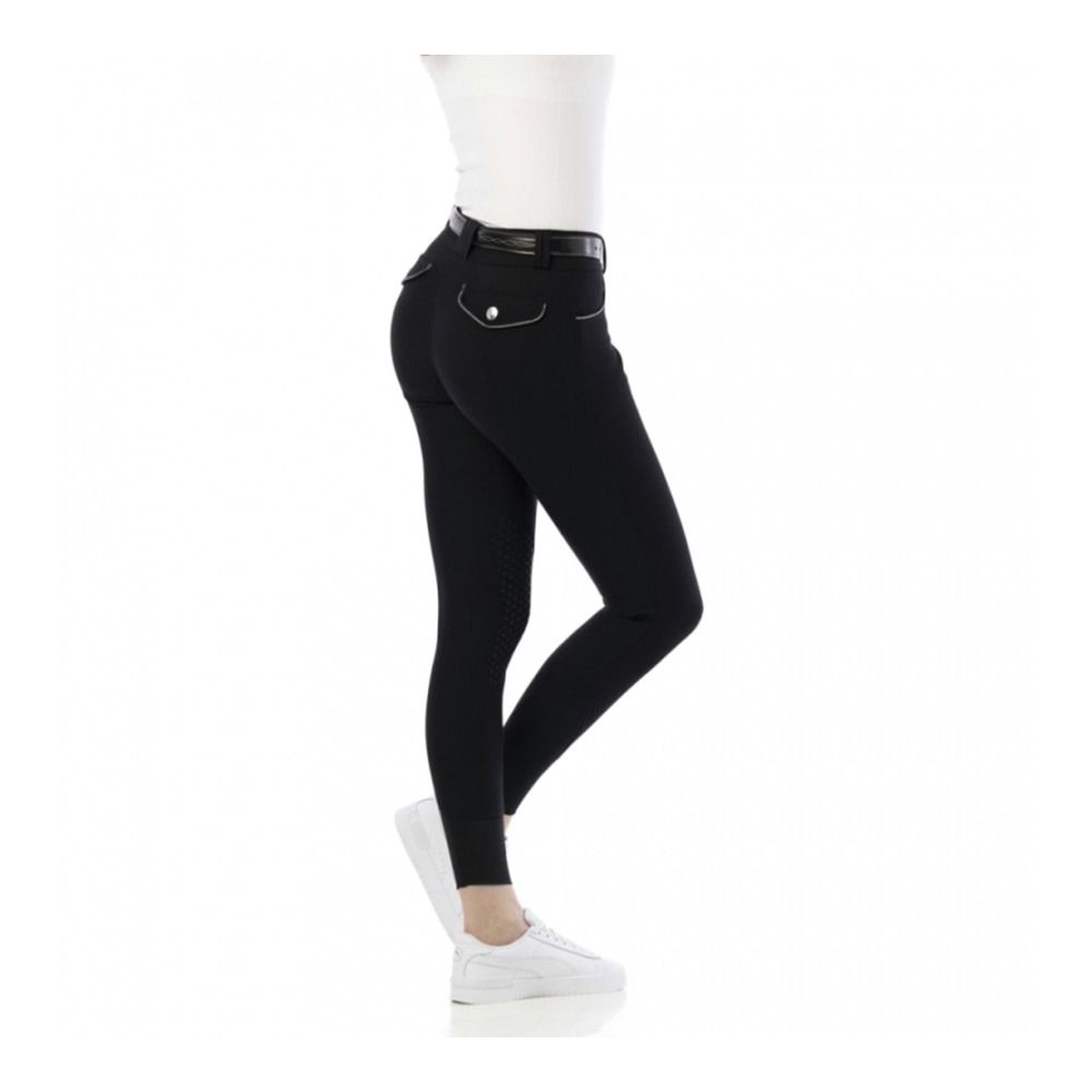Equitheme BELINDA - Pantalon siliconé Femme noir