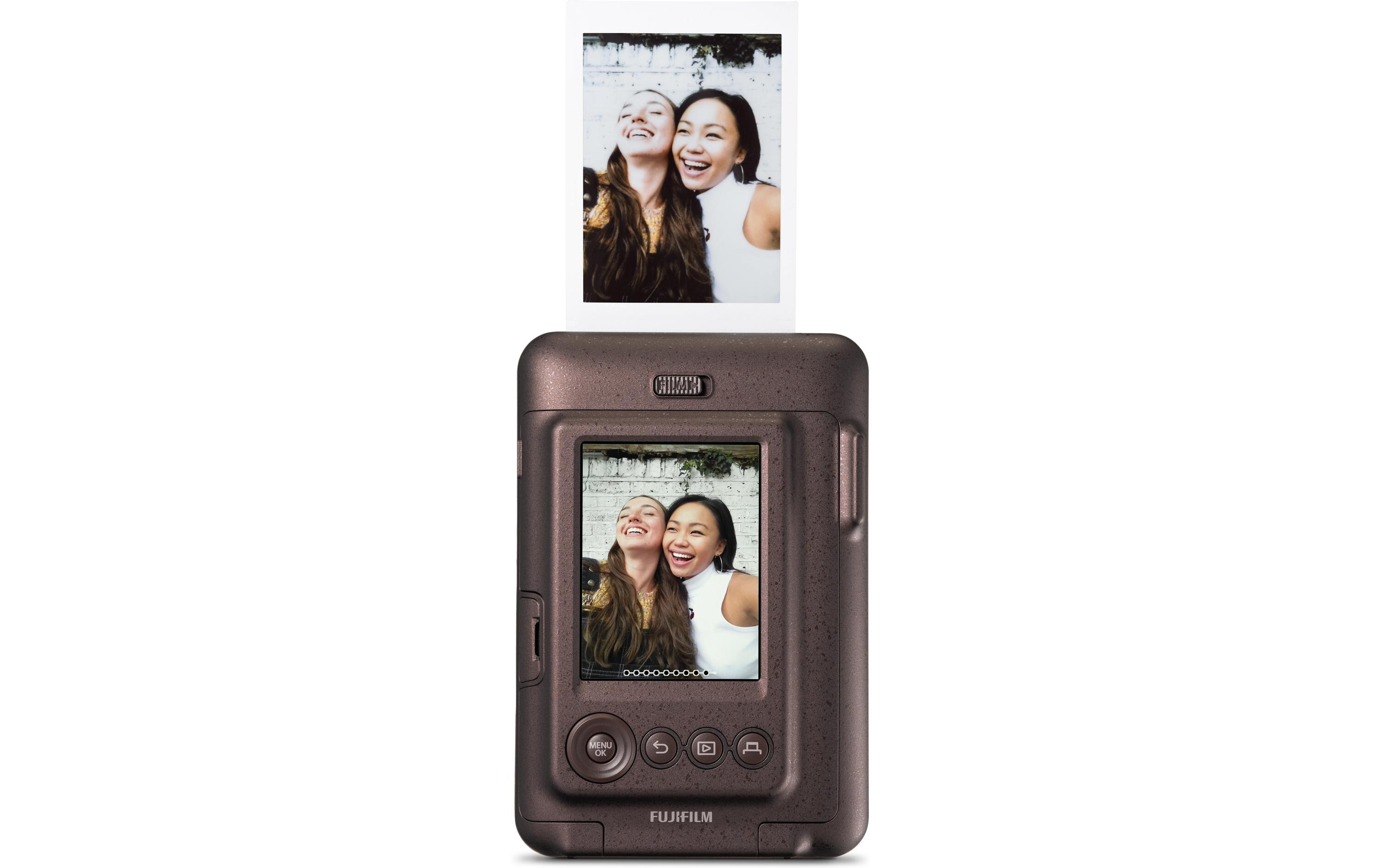 Fotokamera Instax Mini LiPlay Bronze<br>Hybrid-Sofortbildkamera