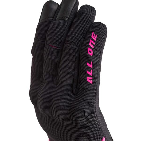 All One - Gants femme Krypton Evo Lady Noir / Rose