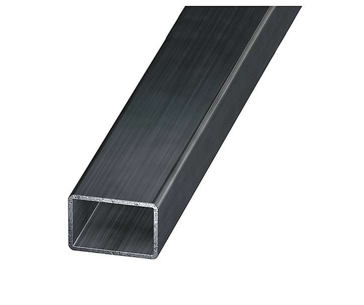 Tube rectangulaire profilé à froid 35 x 20 mm Ep. 1,5 mm, 2,5 m