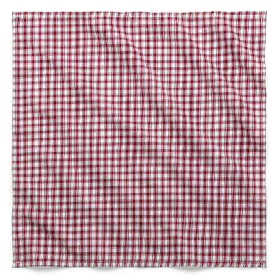 Serviette rot-weiß kariert