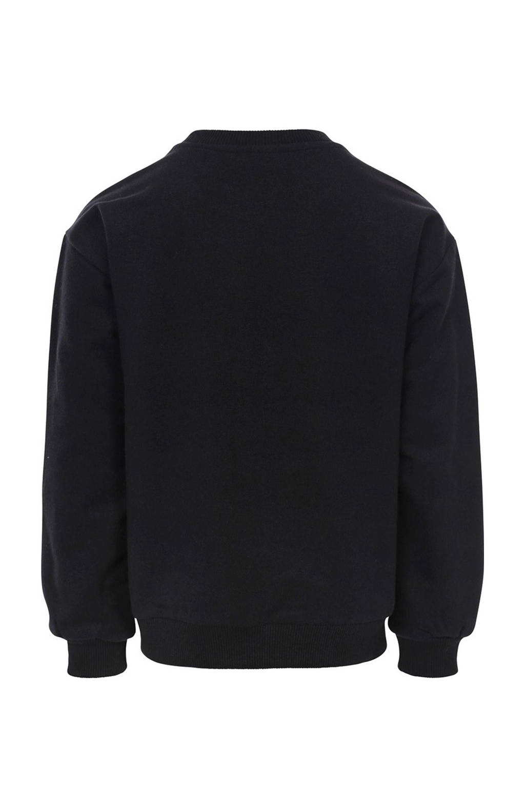 LOOXS sweater met printopdruk zwart
