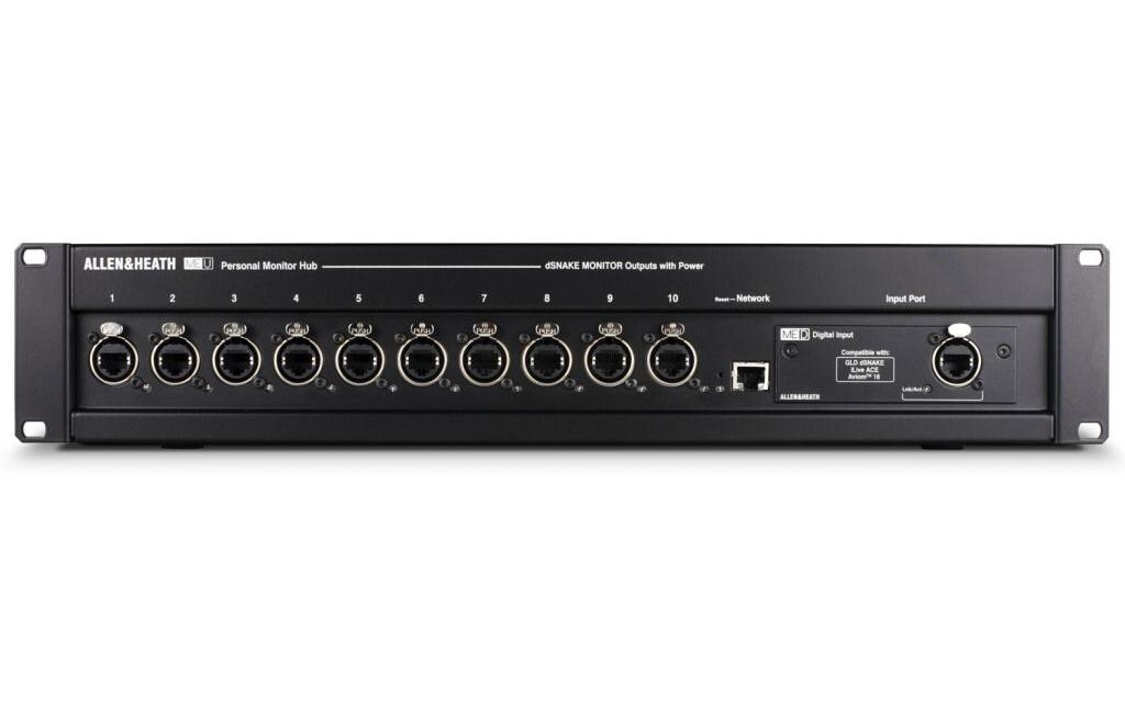 ME-U<br>10-Port PoE Monitor Hub zum parallelen Anschluss