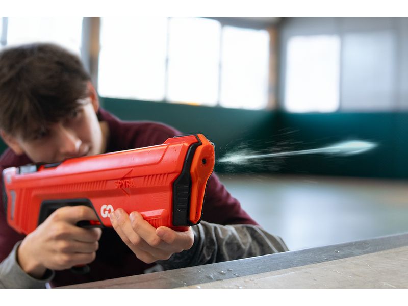 Spyra Wasserpistole SpyraGO rot Wasserblaster für epische Wasserschlacht-Abenteuer