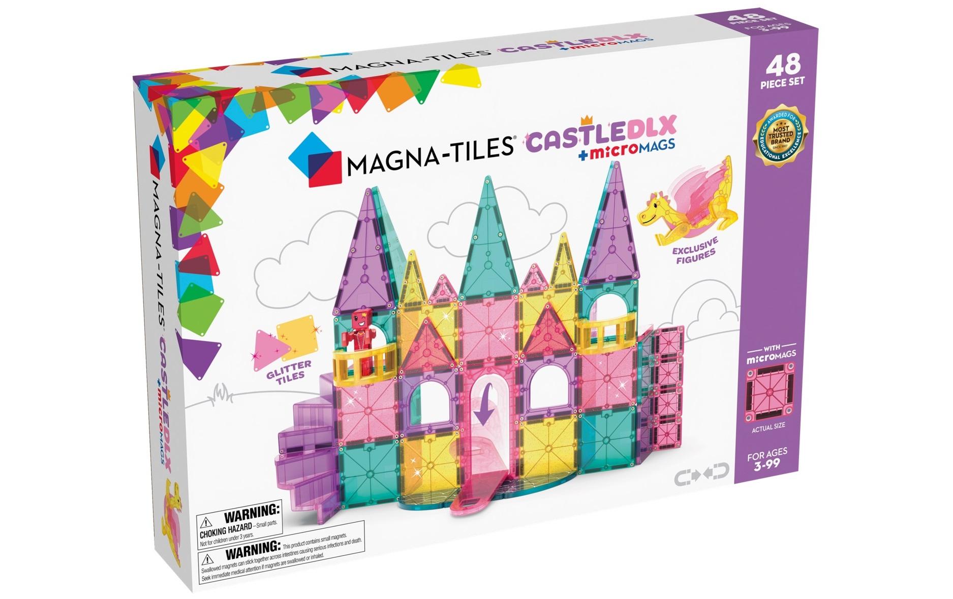 Bausteinmodell Schloss Deluxe 48-teiligBausteinmodell-Set für Baumeister von 3 bis 99 Jahren