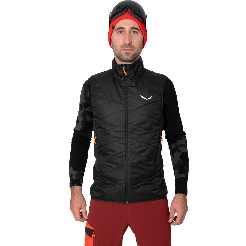 SALEWA Ortles Hybrid TirolWool® Responsive Weste Herren black out