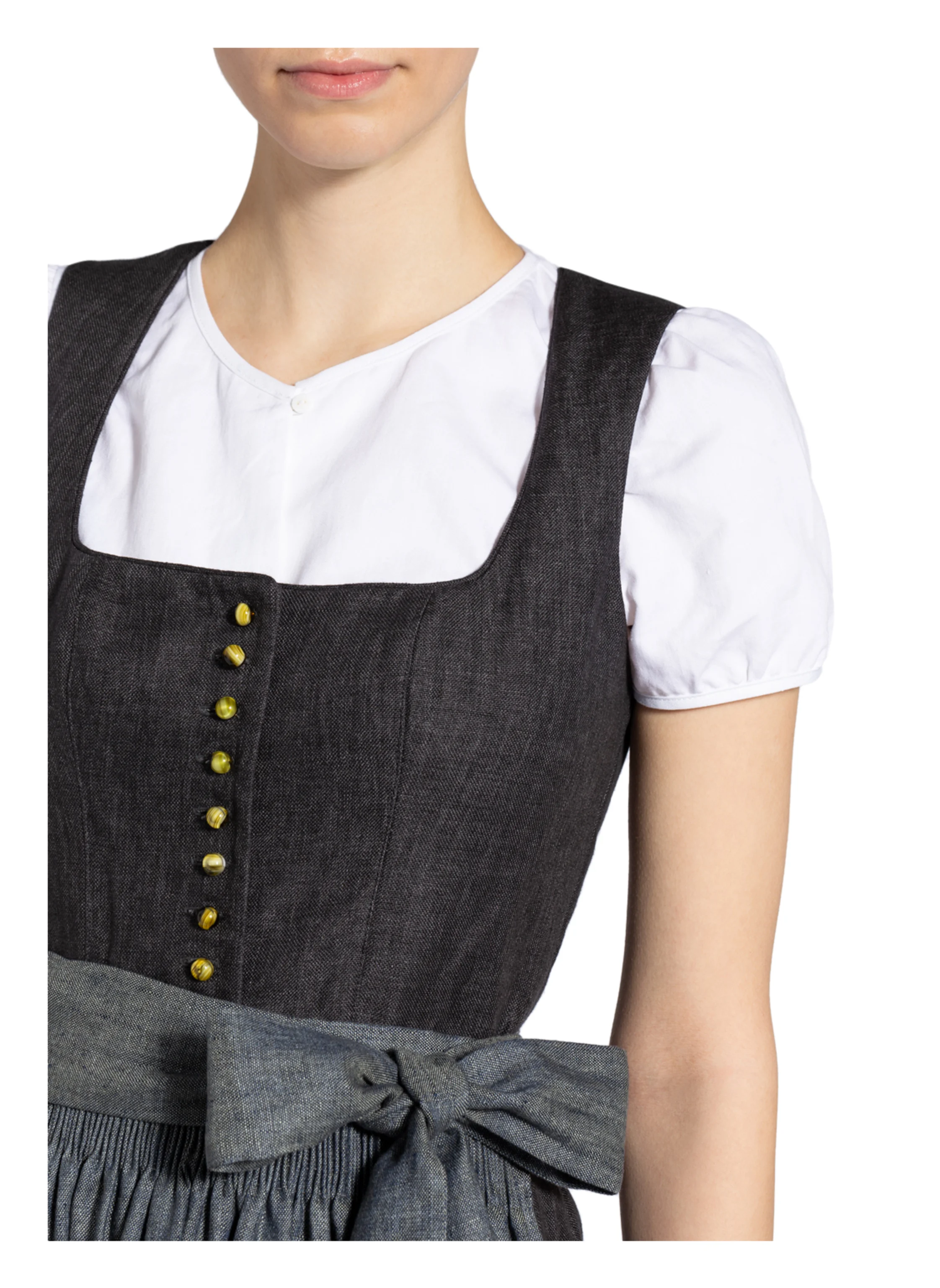 Gottseidank Dirndbluse ELLA mit Leinen