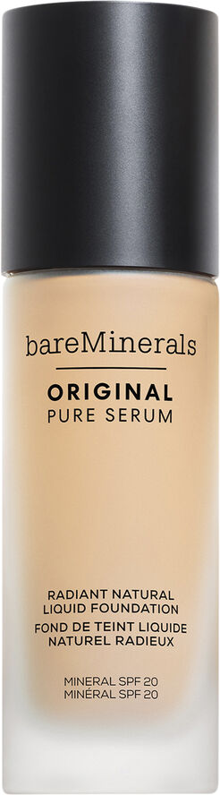 Bareminerals Original Pure Serum Radiant Natural Liquid Foundation Mineral SPF 20 F