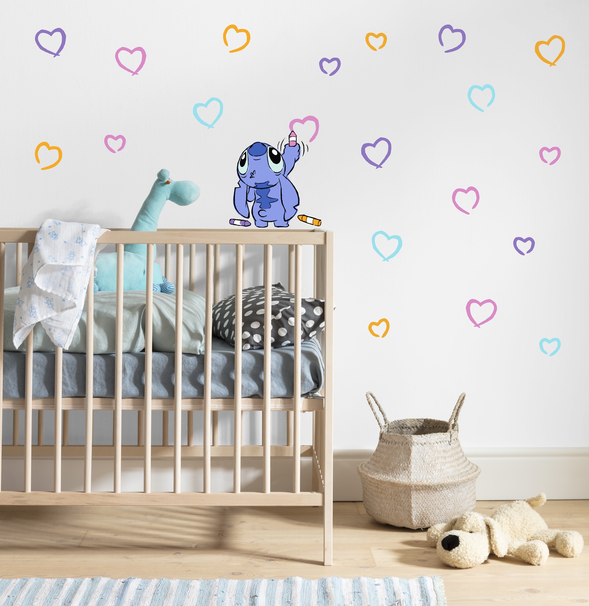Komar Wandtattoo »Stitch Artist - Grösse 50 x 70 cm« selbstklebend, Wandsticker, Kinderzimmer