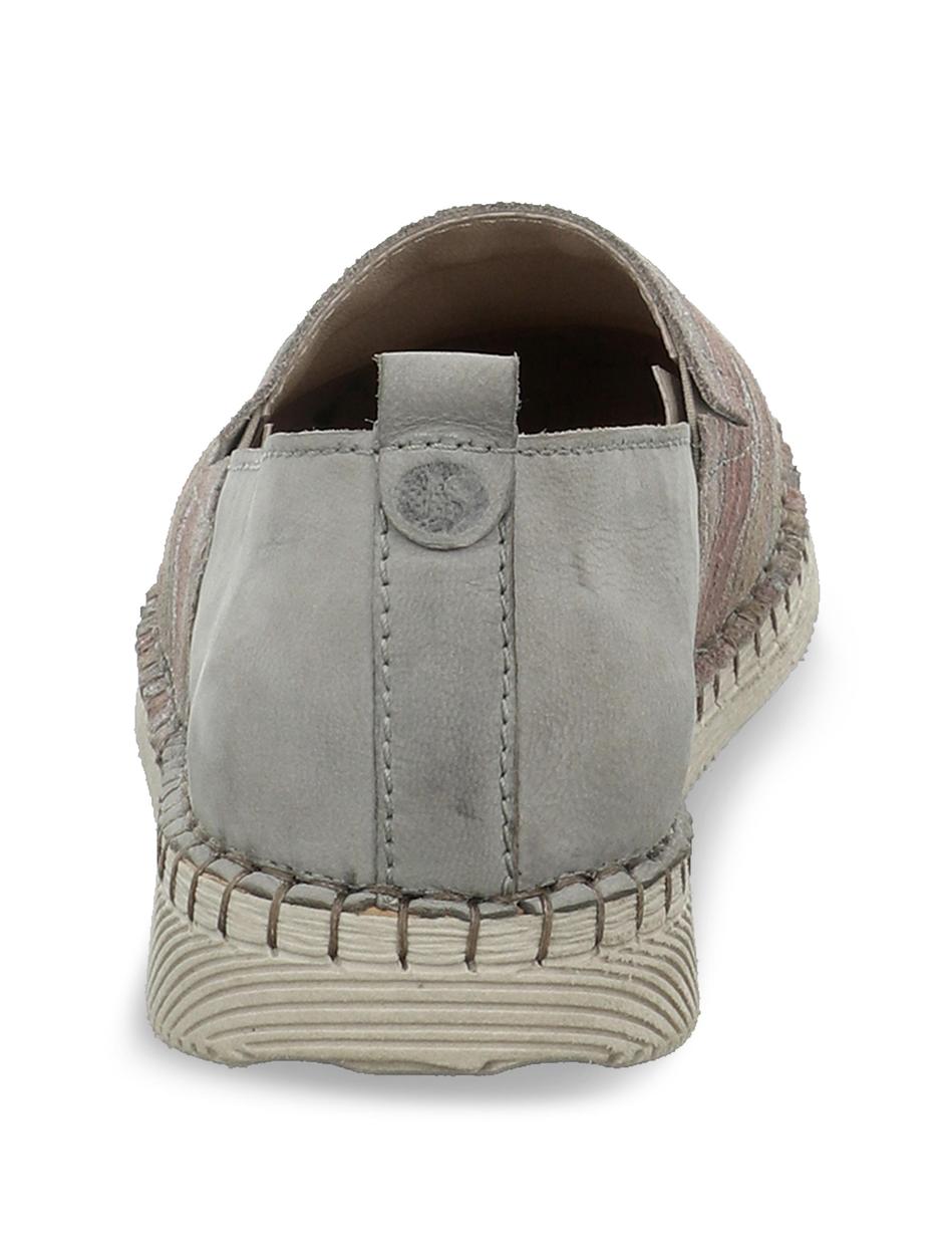 Slipper Sofie 02, graphit-kombi