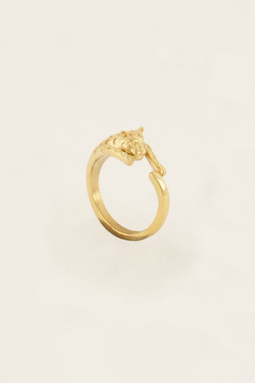 Ring met panter