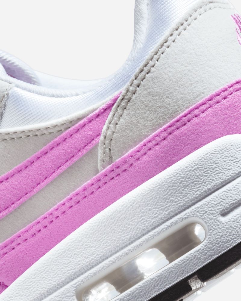 Chaussures Nike Air Max 1 '87 Gris & Rose pour femme