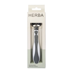 HERBA Hornhauthobel Softtouch grau