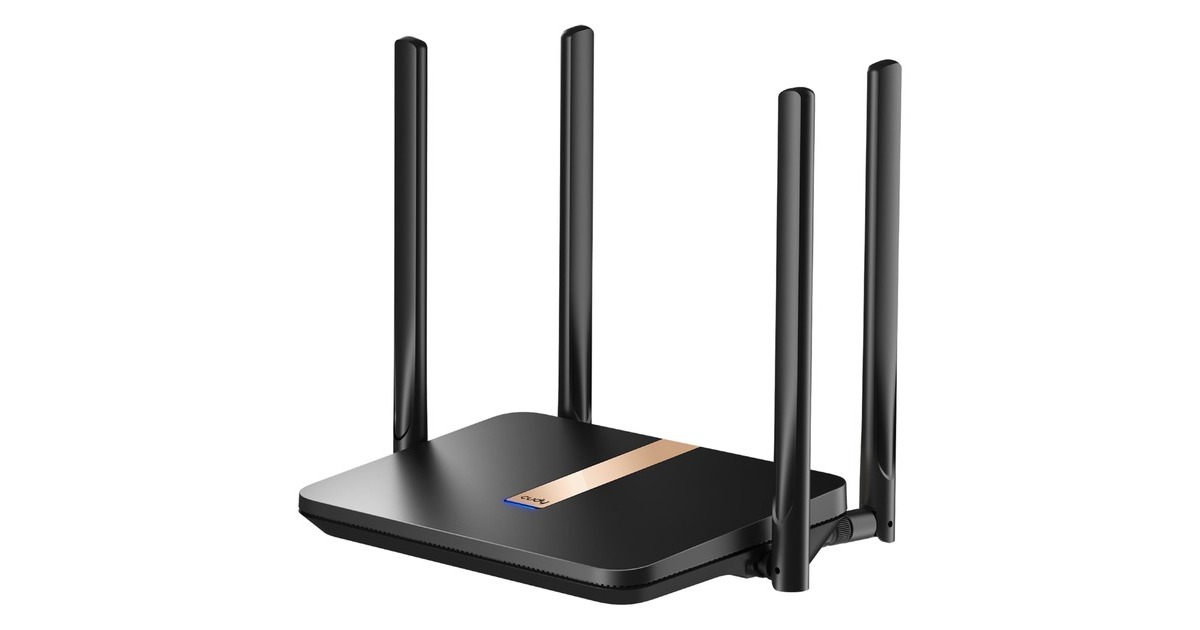 CudyAC1200 Wi-Fi Mesh 4G LTE Cat4 mesh router  (Zwart, Cudy Mesh, Cudy App, nano SIM-slot)