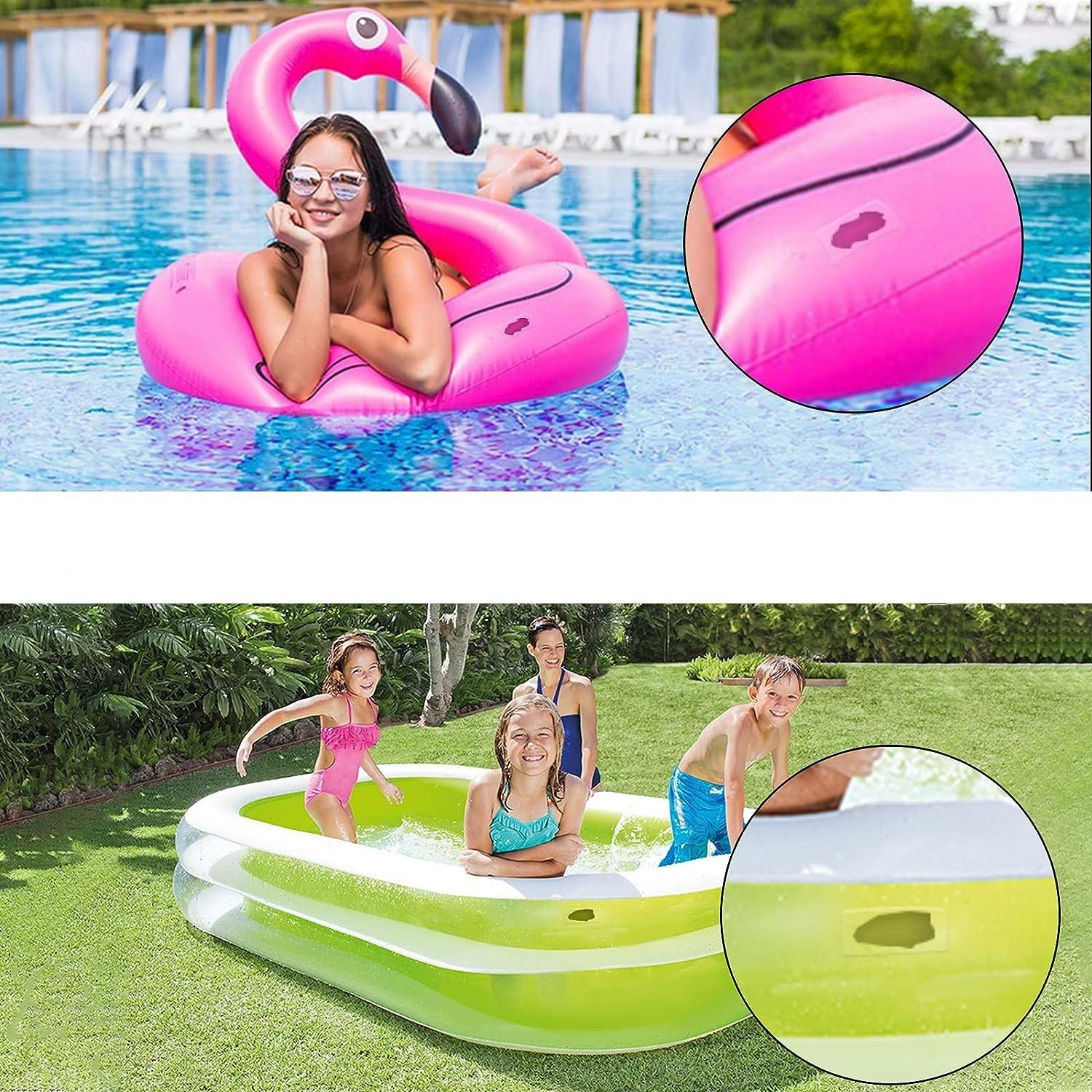 (10er Set) 10x10cm Wasserfestes Tape Universal Super Klebeband Patches für Heimwerker / Reparaturen - Transparent