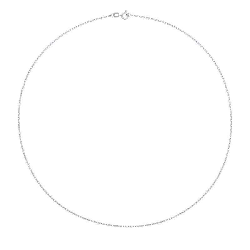 Chaîne en Or Blanc 43cm