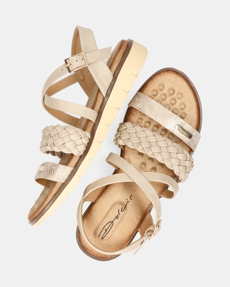 Dolcis Sandalen  - beige