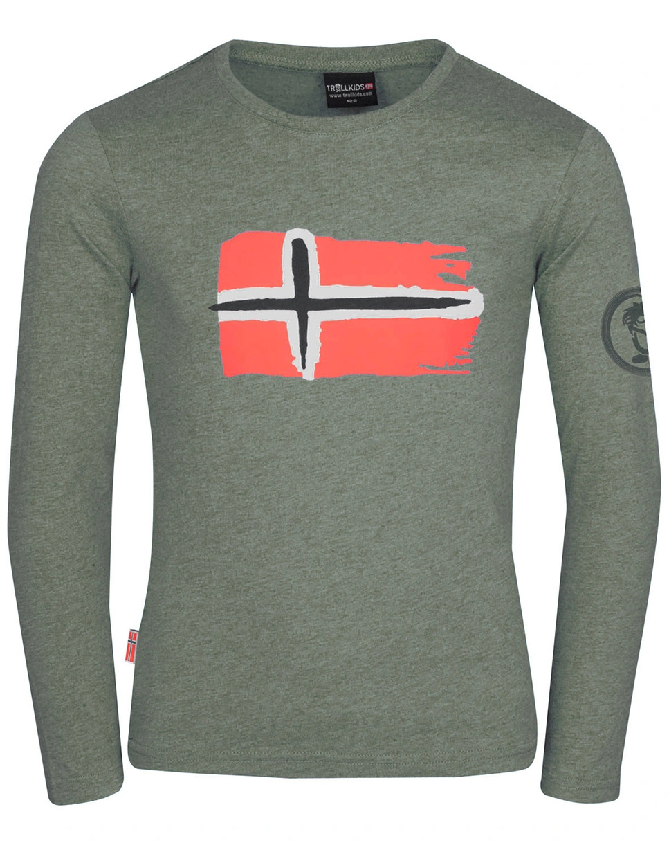 LangarmshKids OSLO in clay green